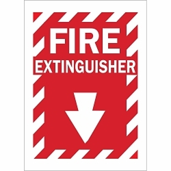 Brady 86091 Fire And Emergency Sign