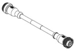 Woodhead 1300120339 Brad Mini-Change Cordset