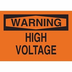 Brady 22563 Electrical Hazard Sign