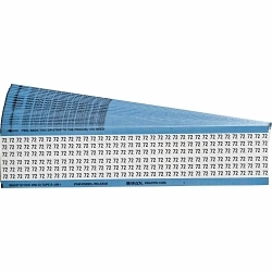 Brady WM-72-PK Wire Marker Card