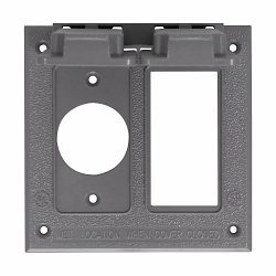 Crouse Hinds TP7244 Outlet Cover