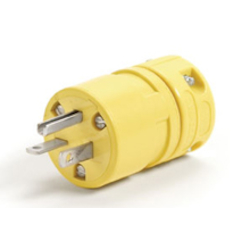 Woodhead 1301410010 Super-Safeway Straight Blade Plug