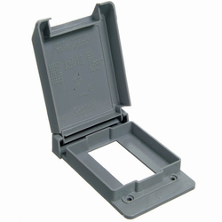 Thomas & Betts E98GFCN-CAR Carlon GFCI Receptacle Box Cover