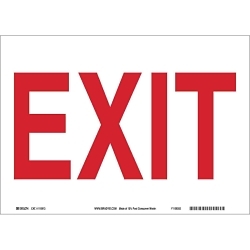Brady 84673 Exit Sign