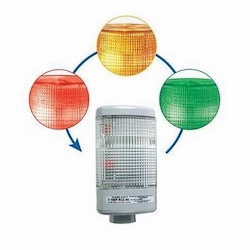 Edwards Signaling 108I-RGA-G1 Triliptical Chameleon Multi-Status Beacon