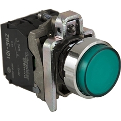 Schneider Electric XB4BW13G5 Harmony Illuminated Pushbutton