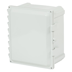 Stahlin PC1816 PolyStar Enclosure, 16 in W x 10 in D, NEMA 1/3R/4/4X/6P/12, Polycarbonate