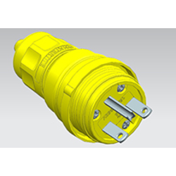 Woodhead 1301460044 Watertite Extreme Straight Blade Plug