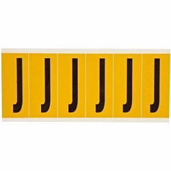 Brady 1550-J Letter Label