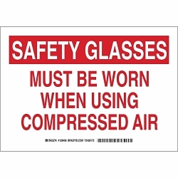 Brady 128498 Personal Protection Sign