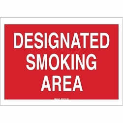 Brady 122496 No Smoking Sign