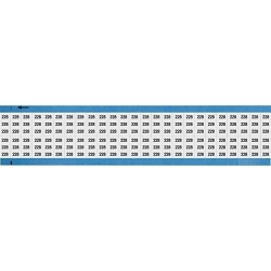 Brady WM-228-SC-PK Wire Marker Card