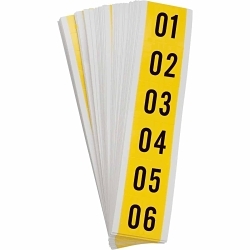Brady 34353 Series System&trade Number Label Kit