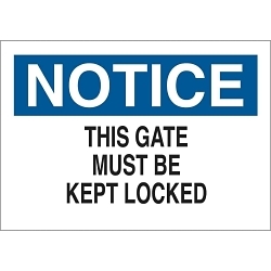 Brady 41108 Door Sign