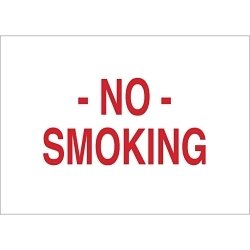 Brady 25116 No Smoking Sign