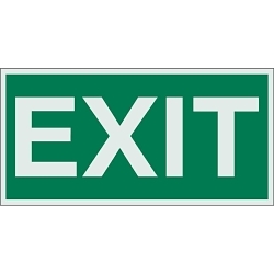Brady 59329 Evacuation Sign