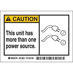 Brady 81963 Safety Label