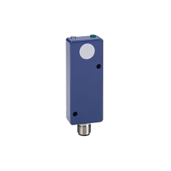 Telemecanique Telemecanique Ultrasonic Proximity Sensor, Flat Form Subcompact Fixed, Series: Superprox 600, Ultrasonic Sensing Method, 3 in Sensing Distance, 25.4 to 76.2 mm Measuring, Analog Output, 10 to 28/12 to 24 VDC, 500 kHz Frequency Response, 4-Pin M12 Male Connection, 0.5 ms Response, 84.32 mm L x 30 mm W x 16.25 mm D Size, NEMA 4X/IP67 Enclosure, 0 to 60 deg C, ULTEM Environmental Conditions: -40 to 212 deg F Storage Temperature, 100% Relative Humidity, 30 gn Shock Resistance