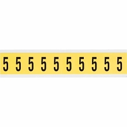 Brady 3430-5 Number Label