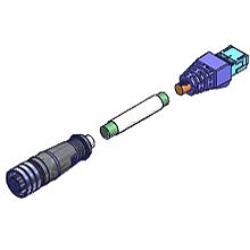 Woodhead 1201080010 Brad Ultra-Lock Micro-Change Cordset