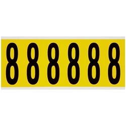 Brady 3450-8 Number Label