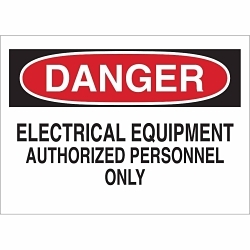 Brady 84068 Admittance Sign