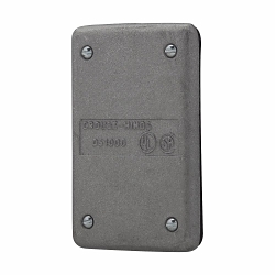Crouse Hinds DS100G Blank Cover