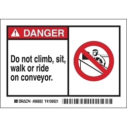 Brady 86882 Safety Label