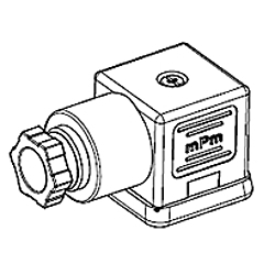 Woodhead C18309N21 mPm DIN Valve Field Attachable Connector