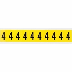 Brady 3430-4 Number Label