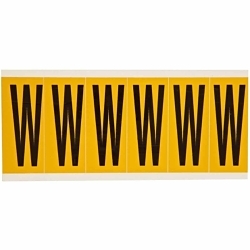 Brady 1550-W Letter Label