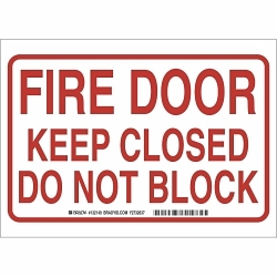 Brady 132146 Fire Sign