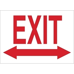 Brady 22460 Exit and Directional Sign