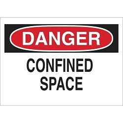 Brady 60569 Confined Space Sign