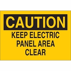Brady 84847 Electrical Safety Sign