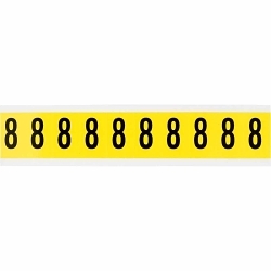 Brady 3430-8 Number Label