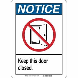 Brady 45173 Notice Sign