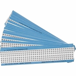 Brady CPCWM-51-75 Wire Marker Card Combo Pack