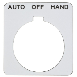 Square D 9001KN258WP Harmony Legend Plate