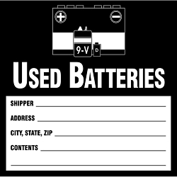 Brady 60365 Waste Disposal Label