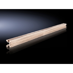 Rittal 9640206 Maxi-PLS 1600 Grounding Busbar, 19 in L x 24 in W, Electro Copper