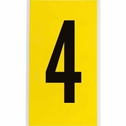 Brady 3470-4 Number Label