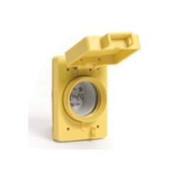 Woodhead 1301470163 Watertite Locking Blade Receptacle