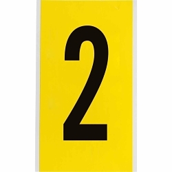 Brady 3470-2 Number Label