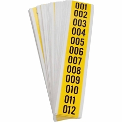 Brady 34253 Series System&trade Number Label Kit