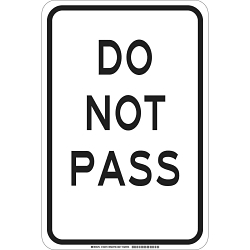 Brady 129471 Traffic Control Sign
