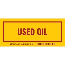 Brady 60257 Hazardous Waste Label
