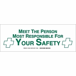 Brady 124623 Personal Protection Sign