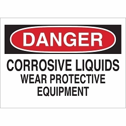 Brady 43002 Chemical and Hazardous Material Sign