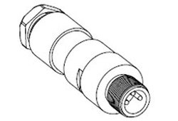 Woodhead 1200910004 Brad Nano-Change Field Attachable Connector